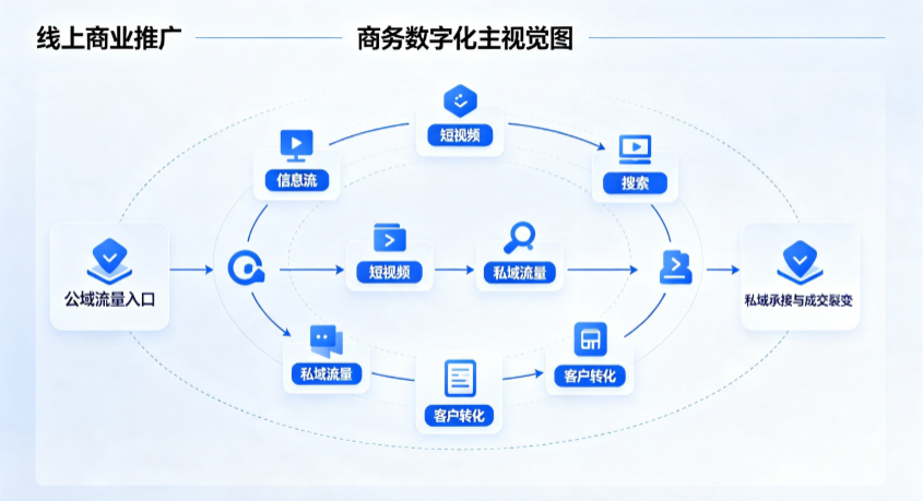 无锡线上商业推广怎么做？全域流量闭环搭建与低成本转化实战指南